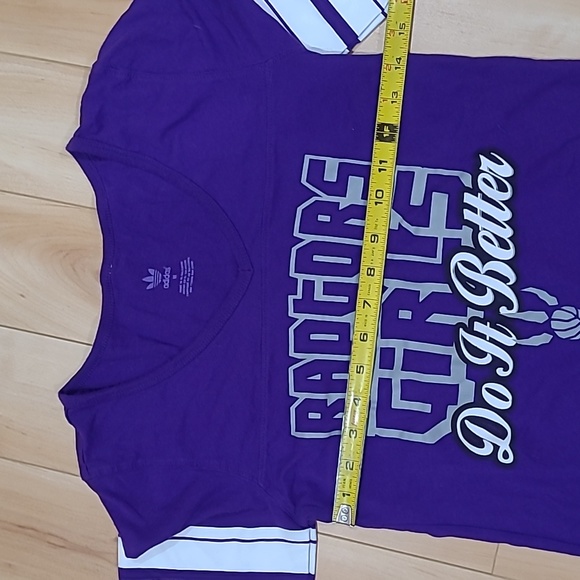 Adidas Raptors Girls women's medium shirt - Picture 4 of 4